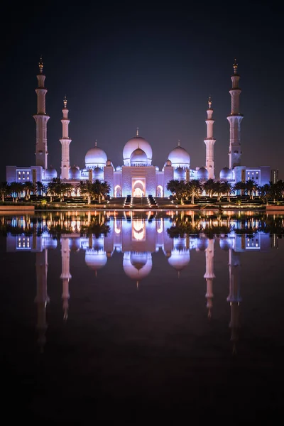 Şeyh Zayed Ulu Cami Gece, Abu Dabi, BAE