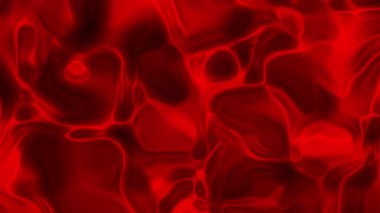 Kırmızı kumaş dalgalanmaları kıvrımlı kıvrımlar oluşturur, canlı arka planlar, moda tasarımları, tekstil desenleri ve sanatsal gösterimler için uygundur..
