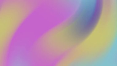 Bulanık arkaplan, mavi, yeşil, mor ve sarı. Web tasarımı, sosyal medya grafikleri ve soyut arkaplanlar için uygundur.