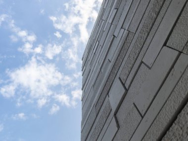 arka plan olarak modern tuğla duvar 