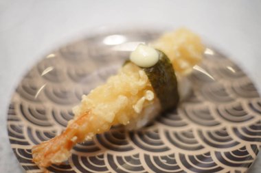 Japon yemekleri için suşi karides Tempura Jumbo.