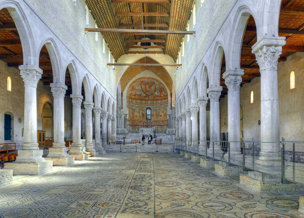 Basilica Santa Maria Assunta Aquileia Unescos Världsarv — Stockfoto