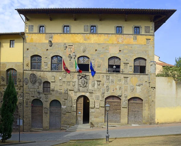 Arezzo Τοσκάνη Ιταλία Pretorio Palace Palazzo Pretorio — Φωτογραφία Αρχείου