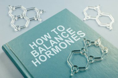 Hormonları ve kimyasal modelleri dengelemek için bir kitap..