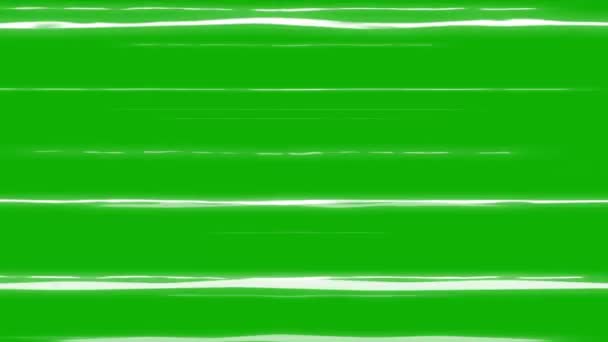 緑の画面の背景とスピードラインモーショングラフィックス — ストック動画