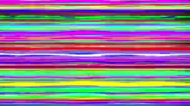 Colorful Stripes Motion Graphics Background — Vídeo de Stock