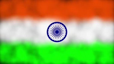 Hindistan ulusal bayrağı grafik arka planı