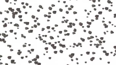 Düz beyaz arkaplanı olan hareket eden taşlar grafikleri