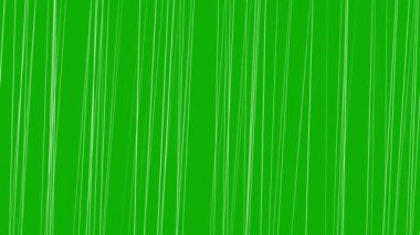 Yeşil ekran arkaplanlı dijital çizgiler desen grafikleri
