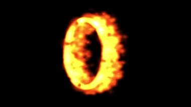 Sade siyah arkaplanı olan enerji portalı grafiklerini ateşle