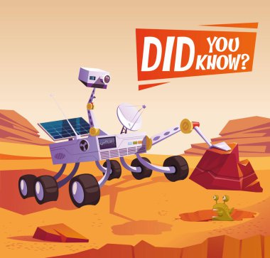 Mars 'ta kayaların altında ne olduğunu biliyor muydun? Uzay aracı Mars yüzeyini keşfediyor.