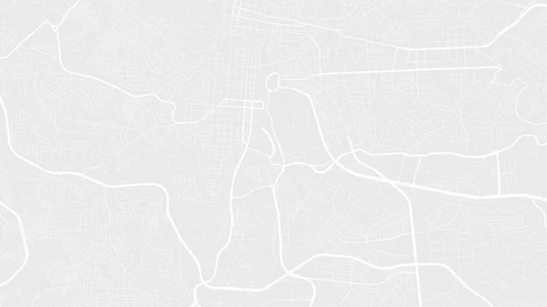 白とライトグレーTekucigalpa市内エリアベクトルの背景マップ 道路や水のイラスト ワイドスクリーンの割合 デジタルフラットデザインロードマップ — ストックベクタ