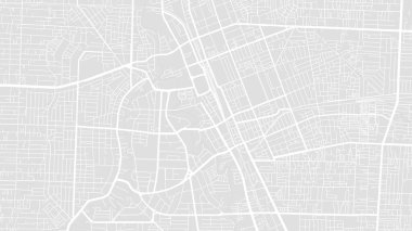 Arka plan Medan haritası, Endonezya, yeşil şehir posteri. Yol ve su vektör haritası. Geniş ekran oranı, dijital düz tasarım yol haritası.