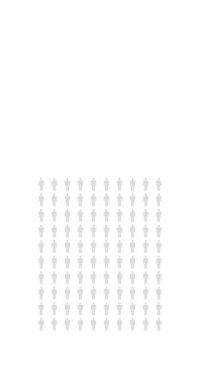 İnsanların yüzde 55 'i bilgisel, yüzde 55' i istatistiksel olarak sonsuz döngü şeması. 4k dikey siyah beyaz animasyon.