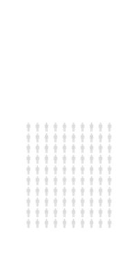 İnsanların yüzde 56 'sı bilgisel, yüzde 56' sı istatistiksel olarak sonsuz döngü şeması. 4k dikey siyah beyaz animasyon.