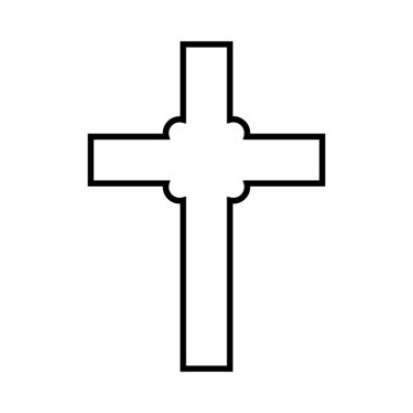 Çapraz simge, Hıristiyan sembolü, özet şekli