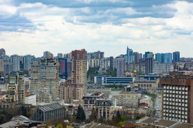 Kyiv, Ukrayna - 24 Nisan 2023: Kyiv sokakları
