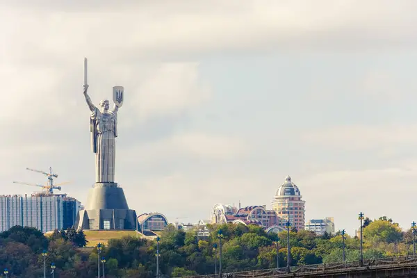 Mother Motherland Statue Devoted Great Patriotic War Kiev Ukraine — Stock Photo, Image