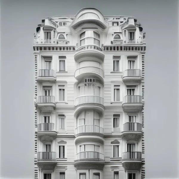 Klassieke Architectuur Van Gebouwen Parijs Frankrijk — Stockfoto