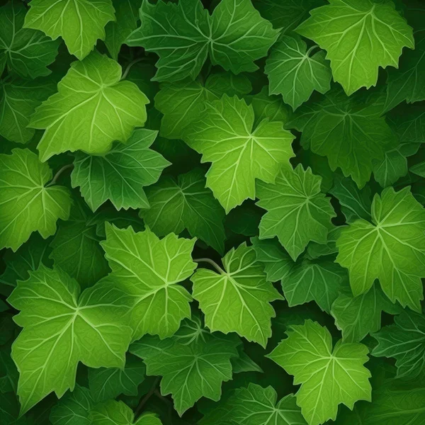 Rastrová Struktura Zelených Vinných Listů Tessellation — Stock fotografie