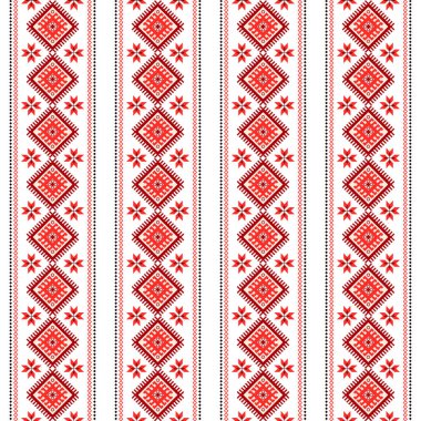 Ukrayna Nakışı Kusursuz Desensiz Çiçek