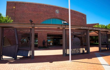 Wanneroo İdaresi Binasına Giriş, Wanneroo, Avustralya, 24 Mart 2020