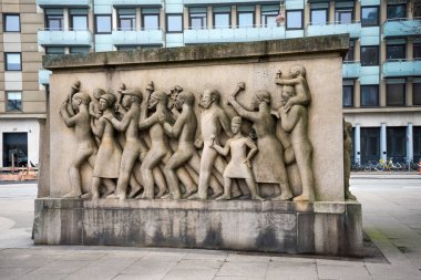 Danimarka İşçi Tarihi, Kopenhag, Danimarka 'yı temsil eden anıt, 16 Nisan 2018