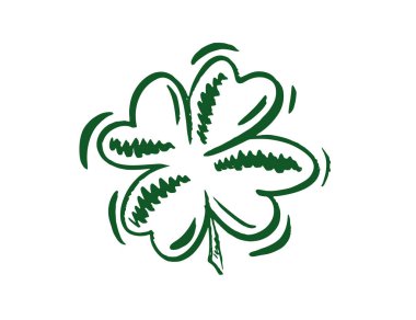 Yonca seti, Aziz Patrick Günü, el çizimleri.