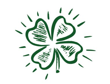 Yonca seti, Aziz Patrick Günü, el çizimleri.