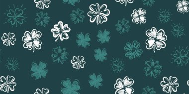 Yonca seti, Aziz Patrick Günü, el çizimleri.