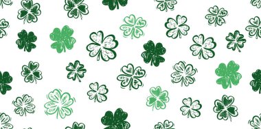 Yonca seti, Aziz Patrick Günü, el çizimleri.