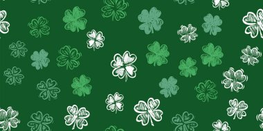 Yonca seti, Aziz Patrick Günü, el çizimleri.