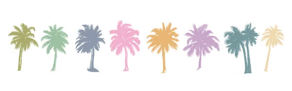 stock vector Palm, Hello Summer, hand drawn illustrations, vector.