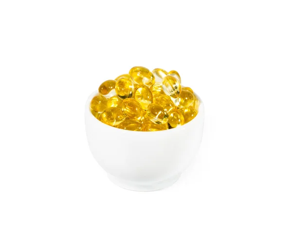 Doplňky Stravy Olej Plněné Rybí Tuk Vitamin Omega Omega Vitamin — Stock fotografie