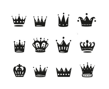 Koleksiyondan fırlamış, elle çizilmiş çizimler. Vektör.