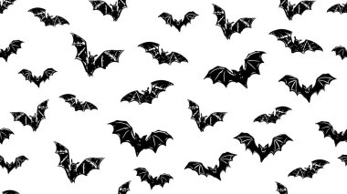 Cadılar Bayramı, yarasa eli çizilmiş desen.