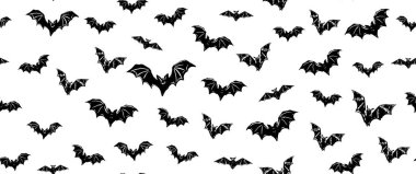 Cadılar Bayramı, yarasa eli çizilmiş desen.