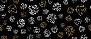 El çizimi vektör kristali.