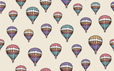 Sıcak hava balonu deseni