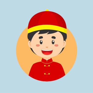 Bir Çin Karakterinin Avatar 'ı