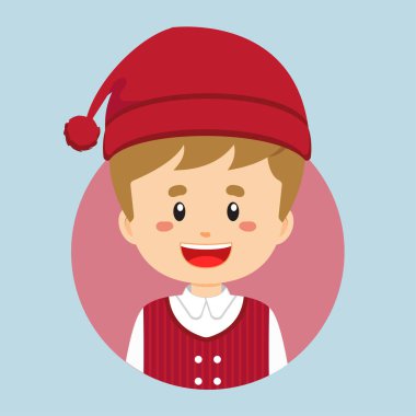 Bir Danimarka Karakterinin Avatar 'ı