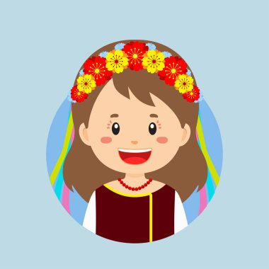 Bir Ukrayna Karakterinin Avatar 'ı