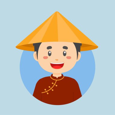 Bir Vietnam Karakterinin Avatar 'ı