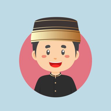 Güney Sulawesi Endonezya Karakteri 'nin Avatar' ı