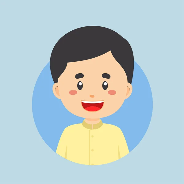Avatar Laos Character — Stock Vector