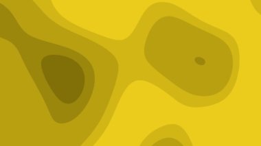 Soyut arkaplan sarı kıvrımlı şekiller