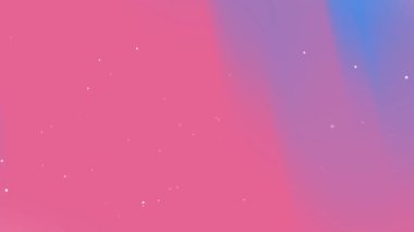 Beyaz noktalı pembe ve mavi eğimli arkaplan