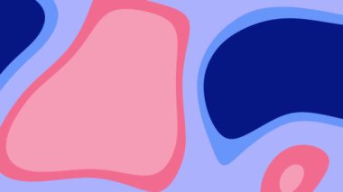 Mavi, pembe ve mor dalgalı şekillerin canlı bir karışımına sahip soyut bir arka plan. Web sitesi arkaplanı veya dijital tasarımlar için mükemmel.