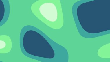 Canlı bir arkaplanda yeşil ve mavi soyut şekiller. Modern tasarımlar, sunumlar, markalaşma ve dijital sanat projeleri için mükemmel..