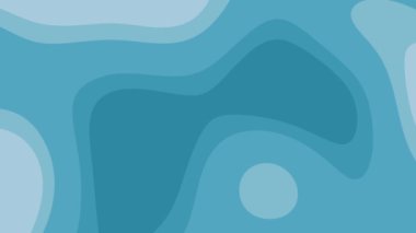 Soyut mavi şekiller dalgalı bir arka plan deseni oluşturuyor. Modern tasarımlar, dijital sanat, web siteleri veya baskı materyalleri için arka planlar için mükemmel.